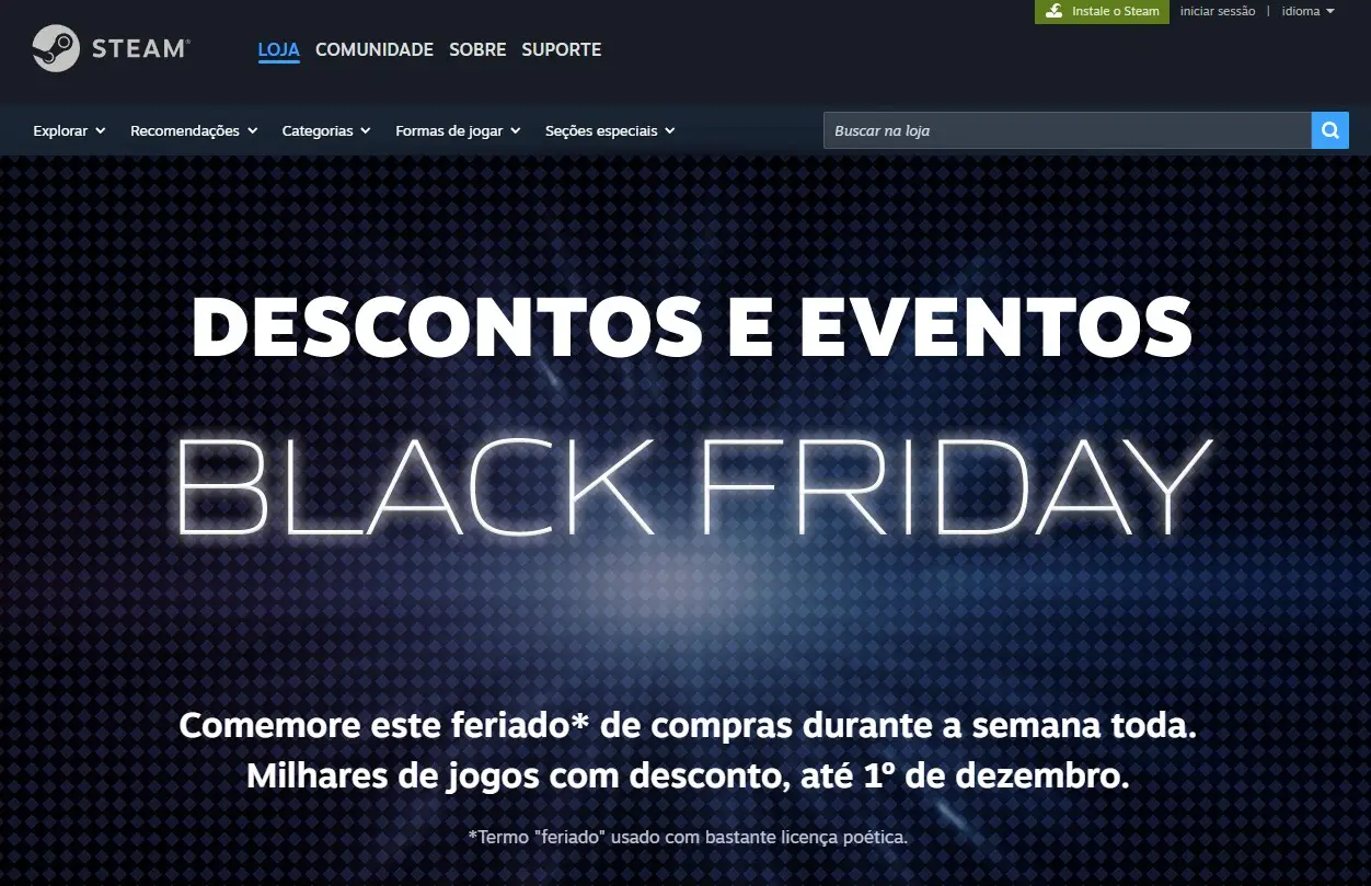 Steam Black Friday