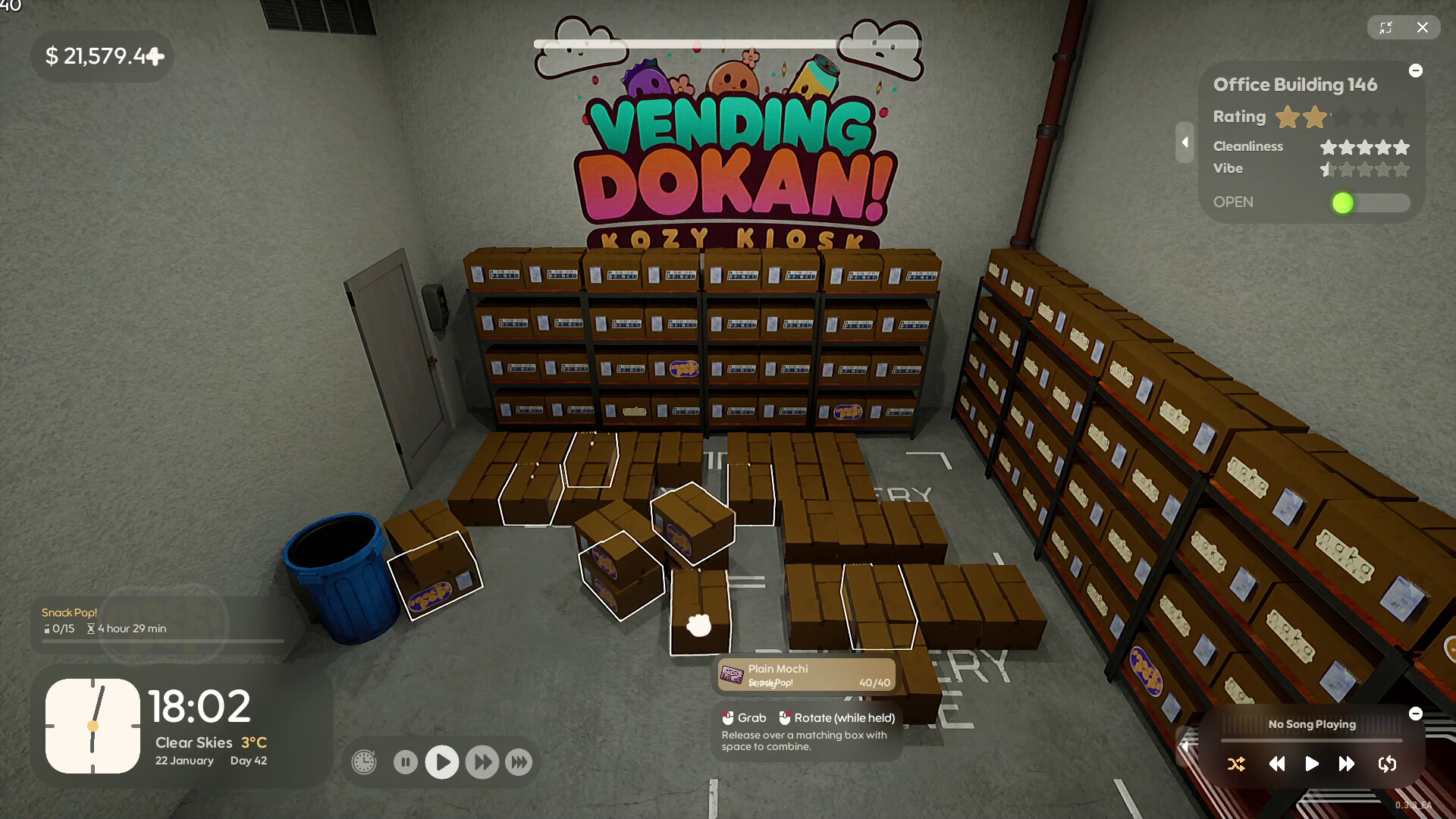 Cena de Vending Dokan!: Kozy Kiosk
