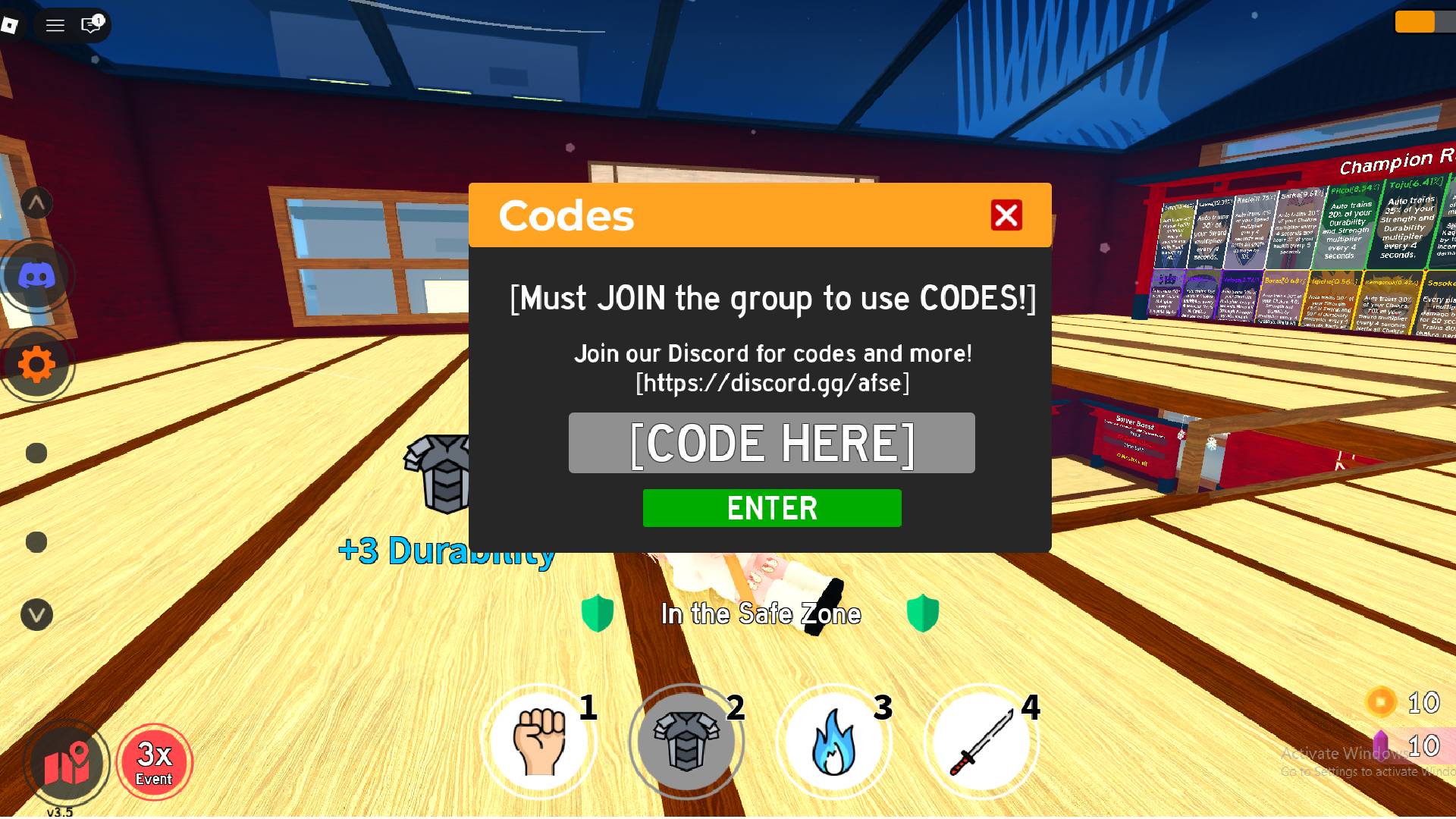 Guia: Todos os códigos ativos de Anime Fighting Simulator: Endless — resgate Chikara, Yen e boosts