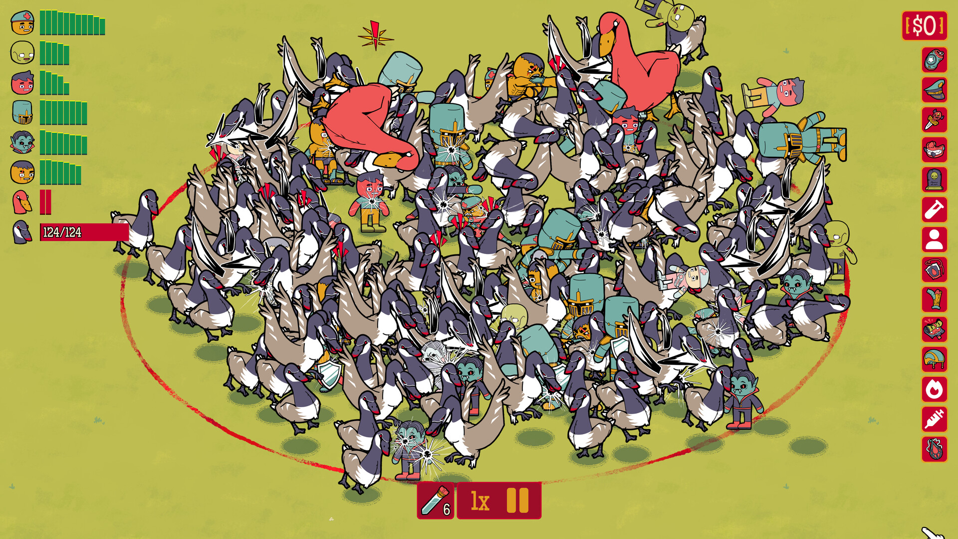 Cena de How Many Dudes?