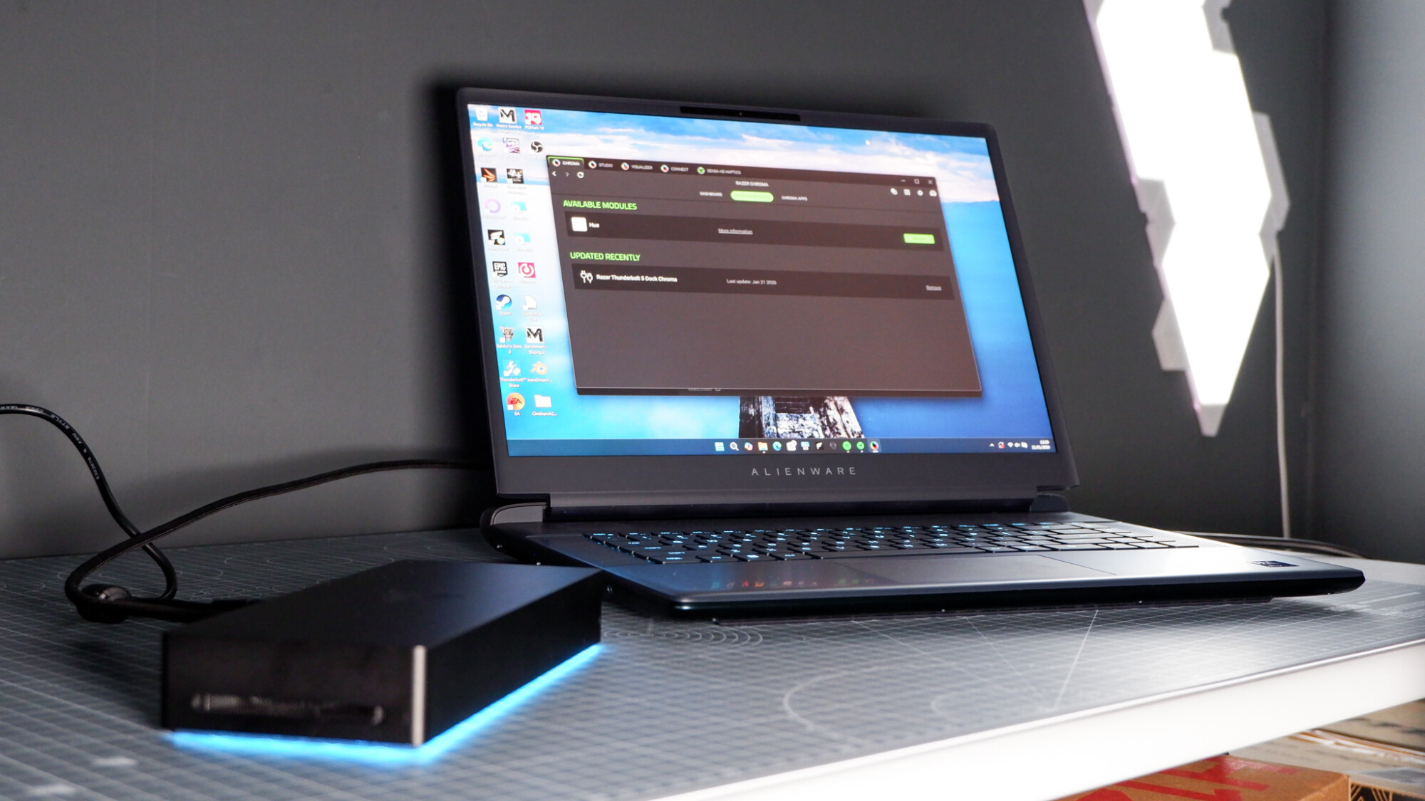 Razer Thunderbolt 5 Dock: SSD interno, RGB e velocidade absurda — vale cerca de R$2.000?