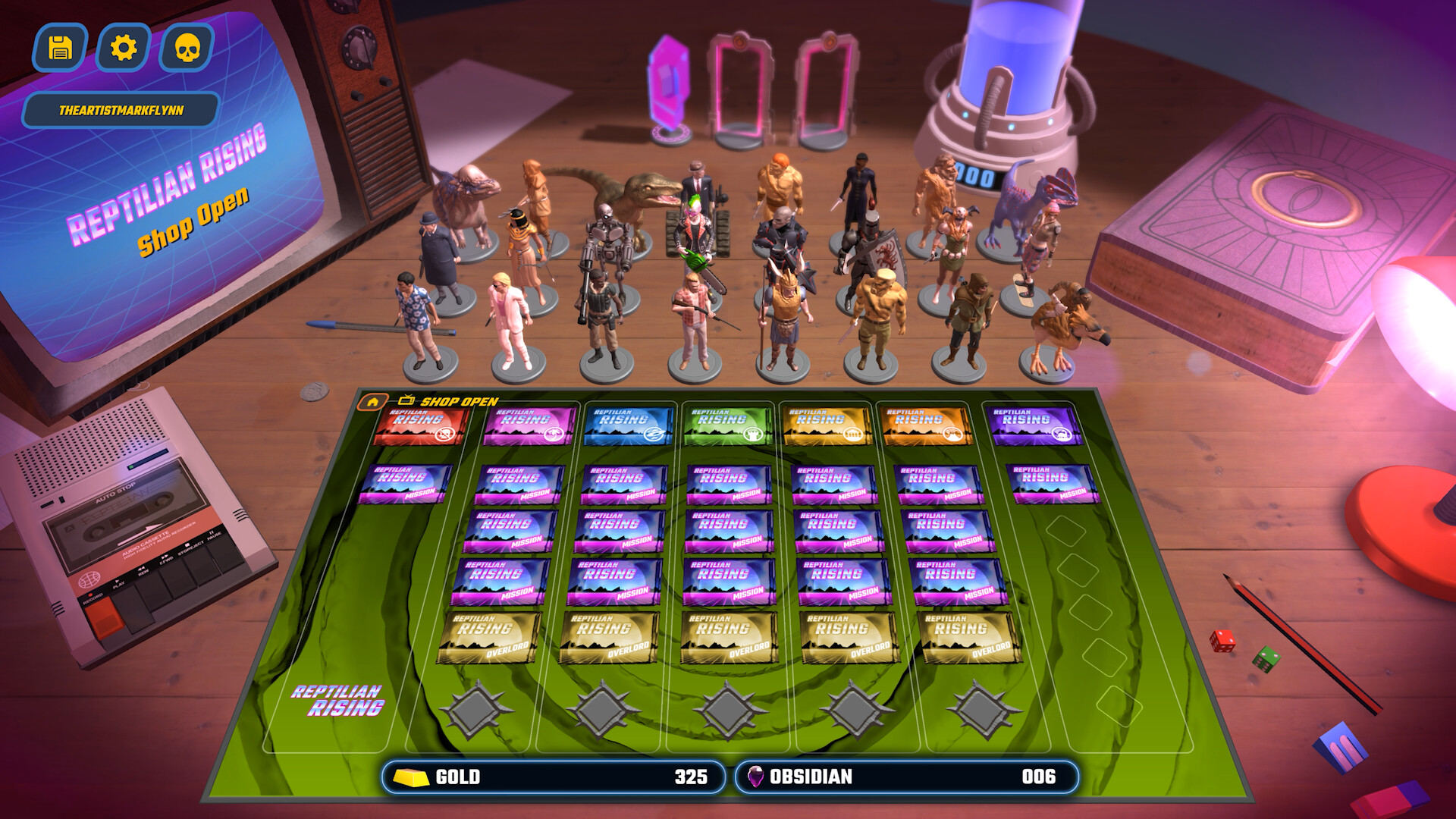 Cena de Reptilian Rising